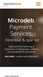 Mobile Screenshot of microdeb.se