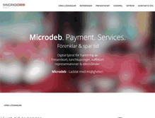 Tablet Screenshot of microdeb.se